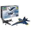 Image de Maquette avion : Blue Angels - 80 ans - coffret build and paint