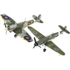 Image de Maquettes avions : Model Set : Messerschmitt Bf109G-10 et Spitfire Mk.V