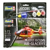Image de Maquette HÃ©licopÃ¨tre : Model-Set : EC135 Air Glaciers