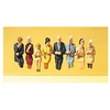 Image de Modélisme HO : Figurines - Passagers assis pour voiture restaurant