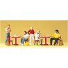 Image de ModÃ©lisme HO - Figurines : Etudiants et Artistes au cafÃ©