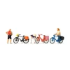 Image de ModÃ©lisme HO Figurines : Cycliste en pause