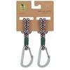 Image de LÄSSIG Lot de 2 Attaches Poussette avec Mousqueton - Vert