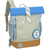 Image de LÄSSIG Mini Sac à Dos Rolltop Sunny Explorer - Vert Bleu