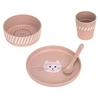 Image de LÄSSIG Coffret Repas 4 Pièces Tiny Team - Chat