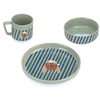 Image de LÄSSIG Coffret Repas 3 Pièces en Porcelaine Tiny Team - Chien