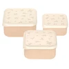 Image de LÄSSIG Lot de 3 Snackbox Miracle of Nature - Rose