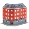 Image de ModÃ©lisme HO : Maison d'angle de ville avec studio de tatouage