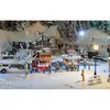 Image de DÃ©cor : Coffret 2 Stands de marchÃ© de NoÃ«l