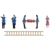 Image de ModÃ©lisme HO : Figurines : Pompiers Ã©poque III