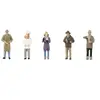 Image de ModÃ©lisme HO : Figurines : Marchands du marchÃ© de NoÃ«l