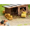 Image de ModÃ©lisme HO : Accessoires de dÃ©cor : 14 meules de foin rondes et 18 carrÃ©es