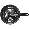 Image de Pédalier VTT Shimano Tourney FC-TY501 triple plateau 170mm 48-38-28 6-7-8v axe carré triple plateau