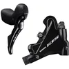 Image de Poignée droite vélo route Shimano 105 R7020 11v avec étrier BR-R7070 11v Flatmount Mécanique Poignée droite
