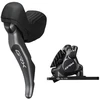 Image de Poignée vélo Gravel gauche Shimano GRX BR-RX820-F 2x 1000mm avec étrier avant double plateau Mécanique