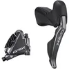 Image de Poignée droite Shimano GRX Di2 ST-RX815 Hydraulique 11v avec Etrier de frein Flat Mount 1700mm 11v double plateau Electrique Flatmount