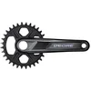 Image de Pédalier VTT Shimano Deore FC-M6100-1 mono plateau 12v compatible Boost 12v 175mm 24mm 32 mono plateau