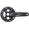 Image de Pédalier VTT Shimano Deore FC-M4100-B2 Boost 2x10v avec plateaux 10v 175mm 24mm 36-26 double plateau