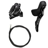 Image de Poignée droite vélo route Shimano 105 mécanique 12v ST-R7120-R  avec étrier de frein à disque 12v Mécanique Poignée droite