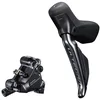 Image de Poignée gauche Shimano Ultegra DI2 12V R8170 Hydraulique avec Etrier de frein Flat Mount 12v double plateau Electrique