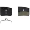 Image de Plaquettes de frein VTT Shimano P03A-RF résine avec ailettes Organiques Shimano