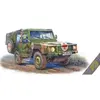 Image de Maquette VÃ©hicule militaire : 0,5t Iltis SAN w/medical mission kit in 1:35