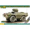 Image de Maquette char : VÃ©hicule blindÃ© amÃ©ricain V-100 avec XM-174 - 1/72