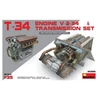 Image de Maquette Char : Moteur V-2-34 du char soviÃ©tique T-34