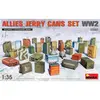 Image de Accessoires de dioramas : Seconde Guerre Mondiale : Set de jerricanes