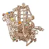 Image de Maquette en bois : Circuit Ã  billes spirale