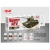 Image de Peintures acryliques pour maquette Soviet AFV  - 6 x 12 ml