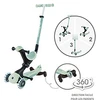 Image de Globber Trottinette Evolutive Go Up Deluxe Light Eco 360 - Pistache