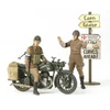 Image de Maquette Moto militaire britannique BSA M20 avec figurines