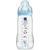 Image de MAM Biberon Easy Active 2e âge, 330 ml   6+ mois   Tétine débit X, vitesse ultra-rapide   Bleu