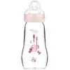 Image de Biberon en verre Rose