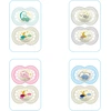 Image de Lot de 2 sucettes silicone nuit 18m+ Aléatoire