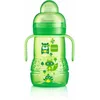 Image de MAM Biberon de transition 4+ mois (220 ml) bleu   Biberon d'apprentissage
