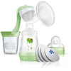 Image de Tire-lait manuel + kit allaitement Vert