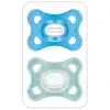 Image de Sucette comfort en silicone Bleu