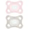 Image de Sucette comfort en silicone Rose
