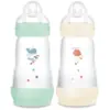 Image de 2 biberons anti-coliques Easy Start classique Menthe