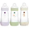 Image de Lot de 3 Biberons Easy Start anti-colique Débit 2 Lilas / Sable