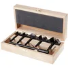 Image de Fisch 03170006 K01 Wave-cutter Mèche à façonner Ensemble dans un coffret en bois, 0 V, Argenté/beige, 35 68 mm, 6 pièces