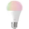 Image de Eglo connect.z Ampoule LED E27 connectée, A60, ZigBee, contrôlable par appli et commande vocale, dimmable, RGB, blanc chaud   froid, 806 lumens, 9 watts