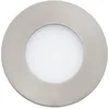 Image de EGLO CONNECT Lot de 3 Luminaires encastrables LED FUEVA-C, lampe Smart Home en métal moulé couleur nickel mat et plastique, Ø : 8,5 cm, dimmable, tons blancs et couleurs réglables