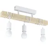 Image de Eglo Lampe de plafond TOWNSHEND, plafonnier vintage à 3 flammes au design
