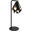 Image de Eglo CARLTON 4 Lampe de table en acier Noir vieilli