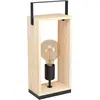 Image de Eglo 43415, Bois, Lampe de Table 1 Ampoule
