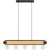 Image de Eglo Suspension Layham, lampe suspendue 5 flammes vintage, industrielle