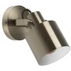 Image de Eglo Applique murale intérieure Southery, luminaire d'intérieur avec spot orientable, lampe élégante pour salon et couloir en métal bruni, douille E27